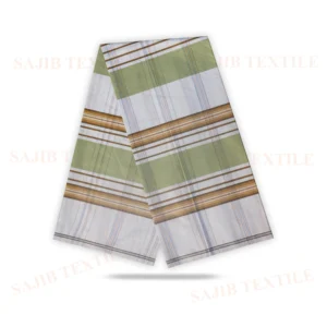 Pure Cotton White Check Lungi