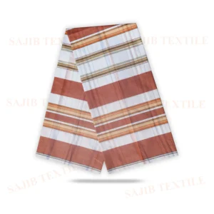 Pure Cotton White Check Lungi