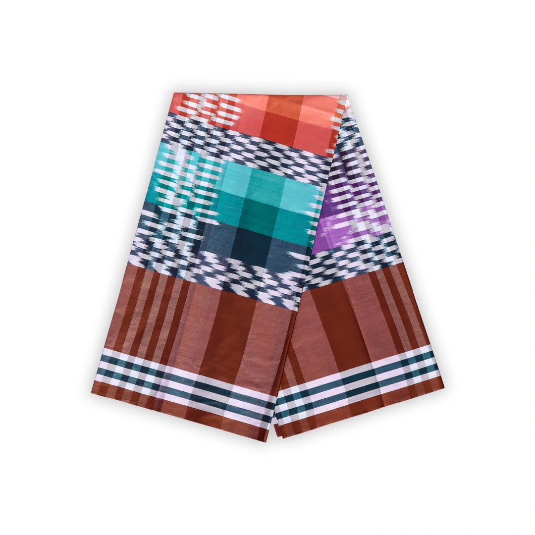 Signature Jharna Check Lungi – multicolor pattern