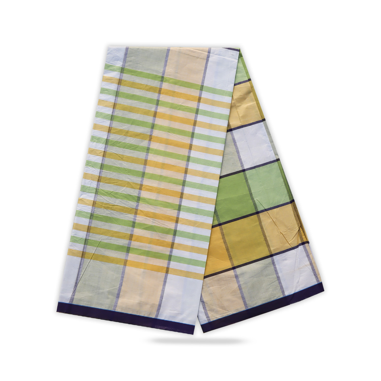 Multi-color Light Check Lungi- 2 Part - Image 2