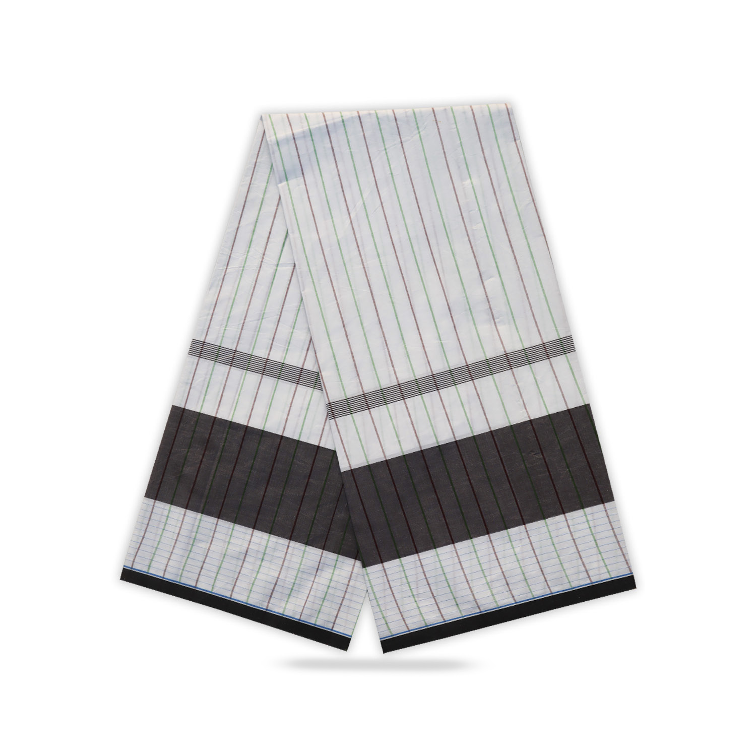 Modern Classic Stripe Check Lungi- pure comfort