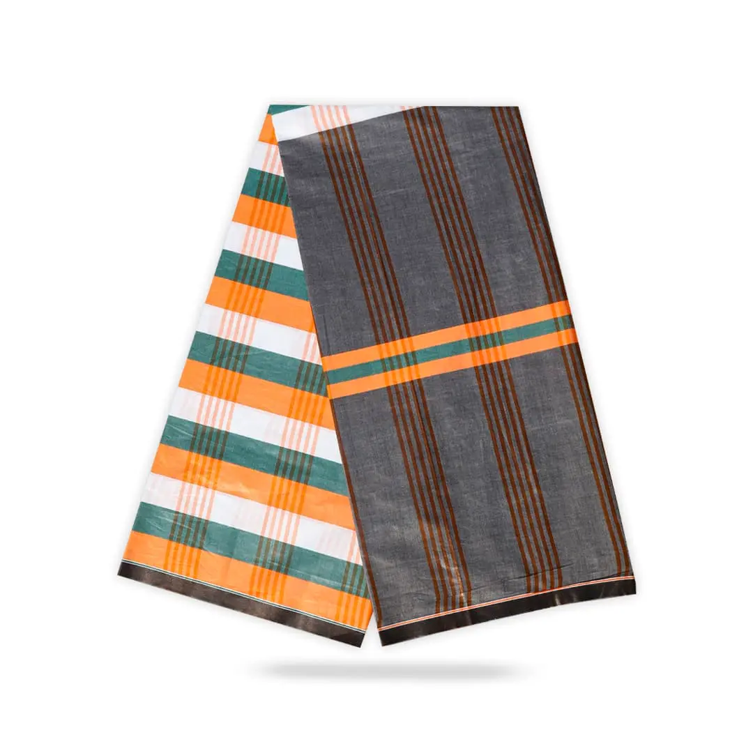 Heritage Ocean Dual Harmony Check Lungi