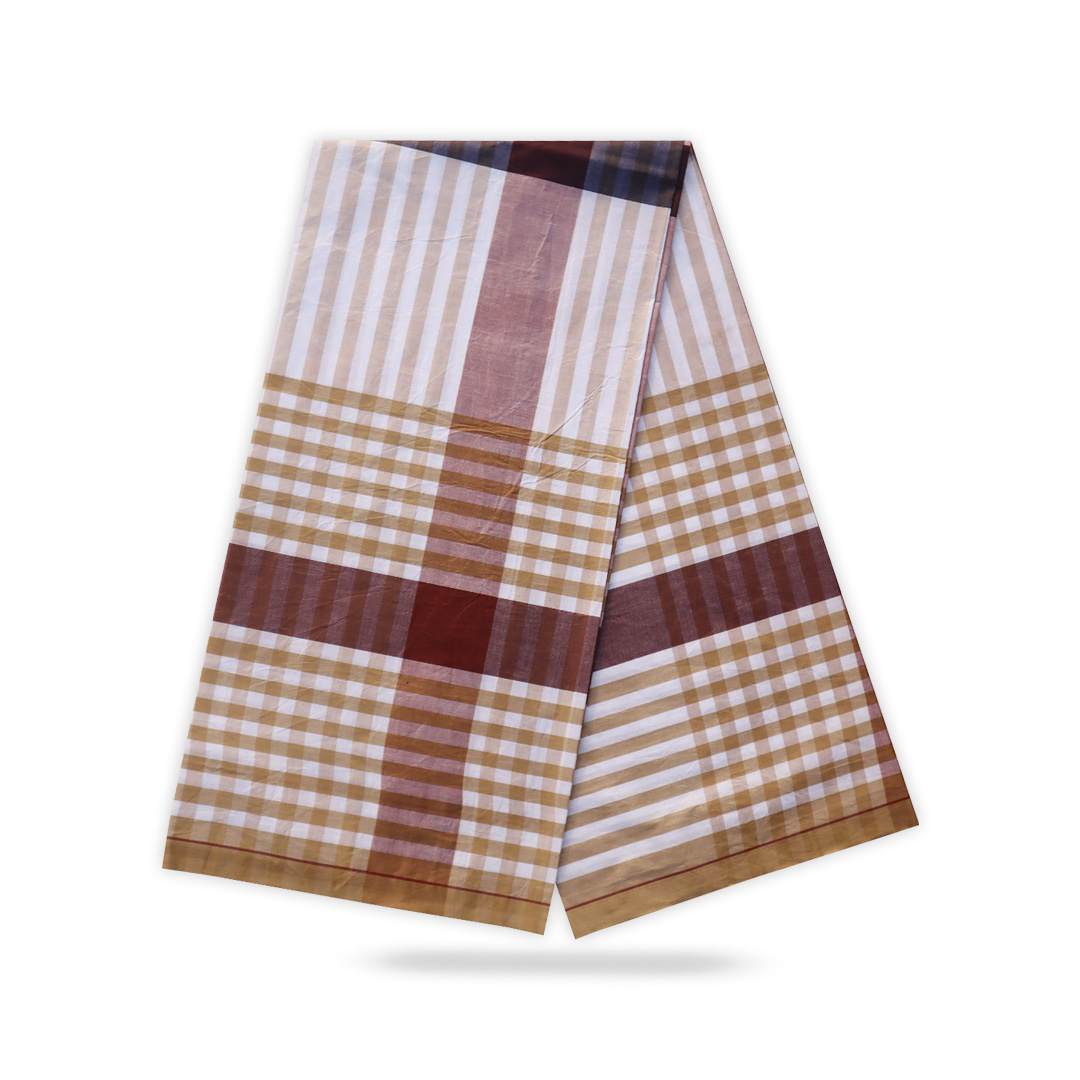 Standard Light Check Lungi- Pure Comfort