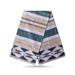 Elegant Modern Check Lungi- Beige color