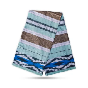 Elegant Modern Check Lungi-Sky Blue