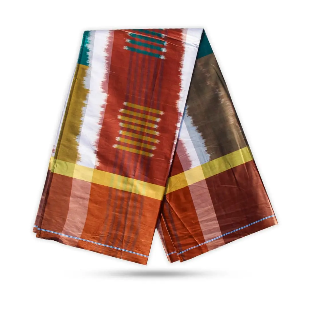 Premium Multi-Color Ikat Cotton Lungi
