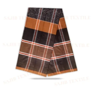 Classic Black & Gold Checked Soft Cotton Lungi